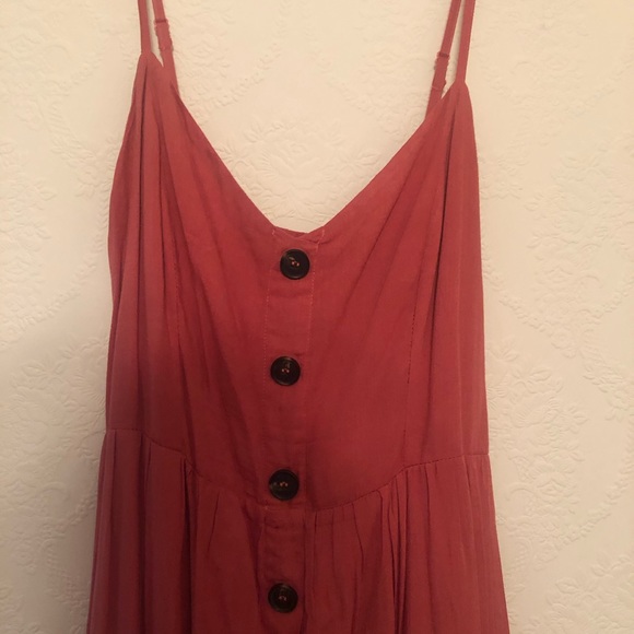 Cotton Button Down midi Dress - Picture 5 of 6